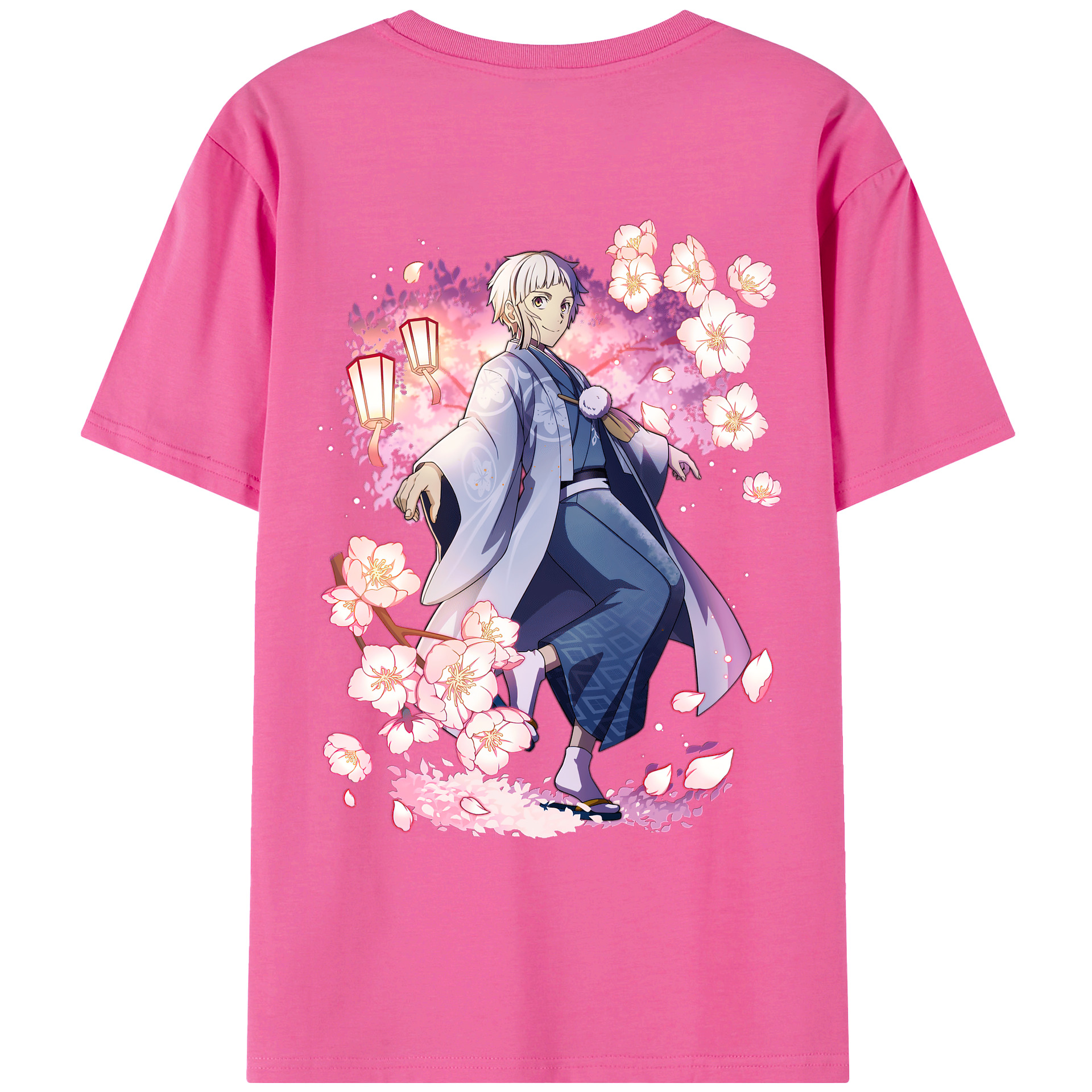 （画像用） 文豪ストレイドッグス Bungo Stray Dogs レディース半袖Tシャツ(バックプリント)